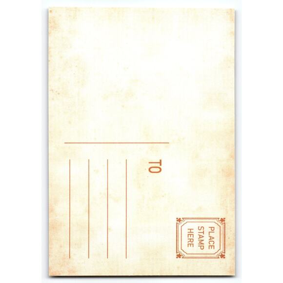 Vintage Blue Suit Coat Santa Claus Christmas Lithograph Postcard 5.5x4" Doorway - Picture 2 of 2